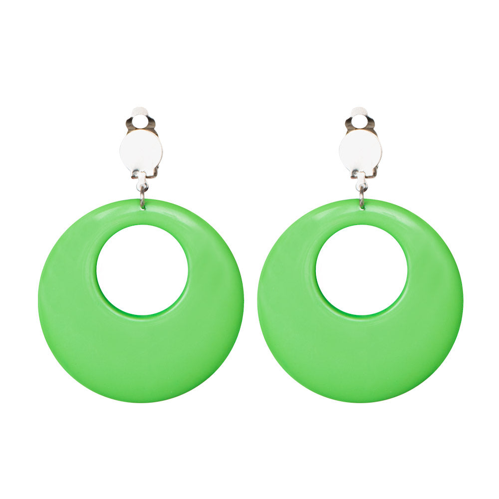 Paire pendants d'oreille Hippie / Boucles d'oreilles Disco / La Maison Du Déguisement