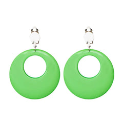 Boucles d'Oreilles Hippie Fluo / Boucles d'oreilles Disco Fluo / La Maison du Déguisement