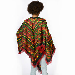 Location Déguisements Poncho Mexicain multicolore / Location Costume Poncho Mexicain multicolore / La Maison du Déguisement