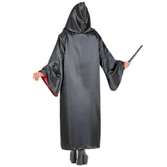 Location Déguisement Cape Apprenti Magicien Adulte / Location Costume Cape Sorcier / Location Cape Harry Potter Noir et Rouge / La Maison Du Déguisement