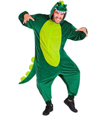 Déguisement Pyjama Kigurumi Dinosaure Adulte / Costume Combinaison Dragon en Peluche / Costume Crocodile Vert / La Maison Du Déguisement