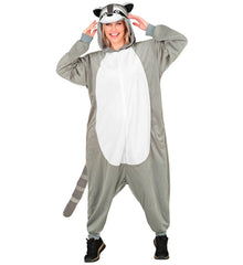 Location Déguisement Pyjama Kigurumi Raton Laveur Adulte / Location Costume Combinaison en Peluche Raton-Laveur / La Maison Du Déguisement
