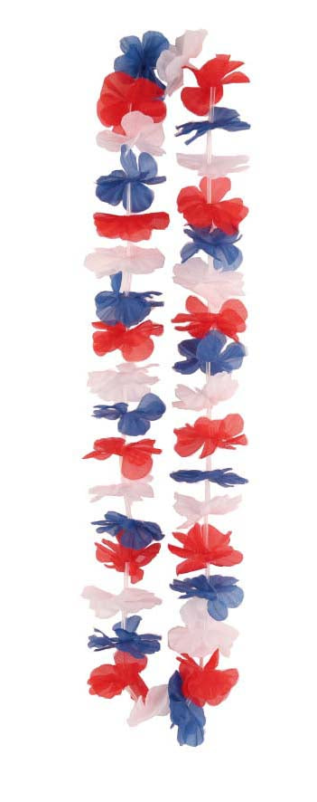 Collier France / Collier Bleu Blanc Rouge / Collier Tricolore / La Maison Du Déguisement