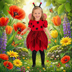 Déguisement Coccinelle Fille Enfant / Costume Coccinelle Fille Enfant / La Maison Du Déguisement