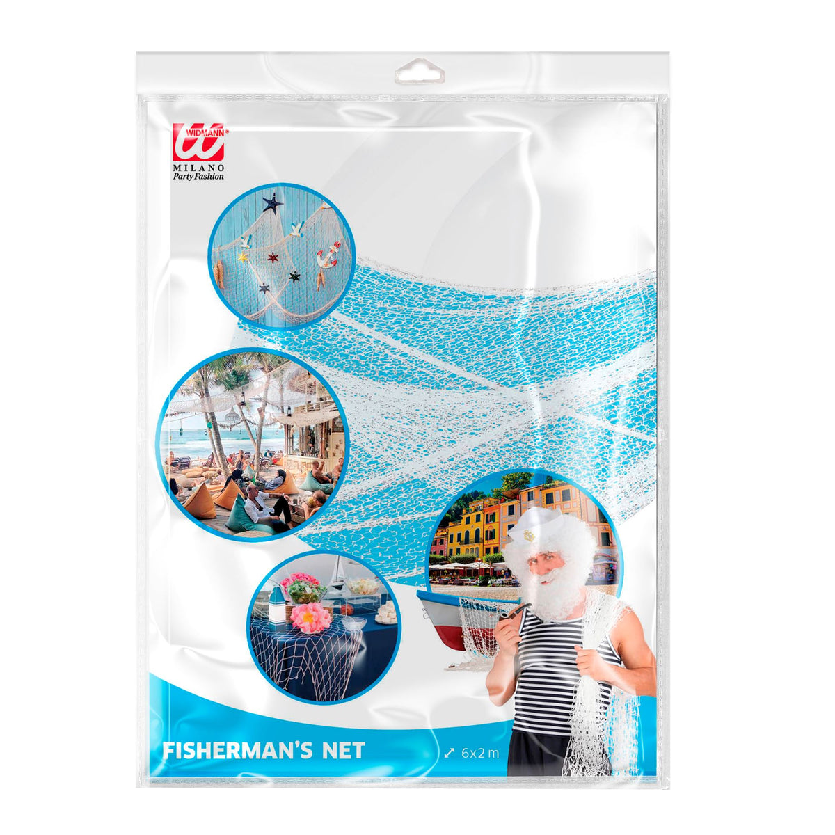 Filet de Pêche / Set De Filets Pêche 6x2 M / La Maison Du Déguisement