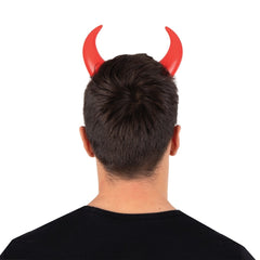 Cornes Diable Rouge / Serre-tête Diable Rouge / Tiare Cornes de Diable / La Maison du Déguisement