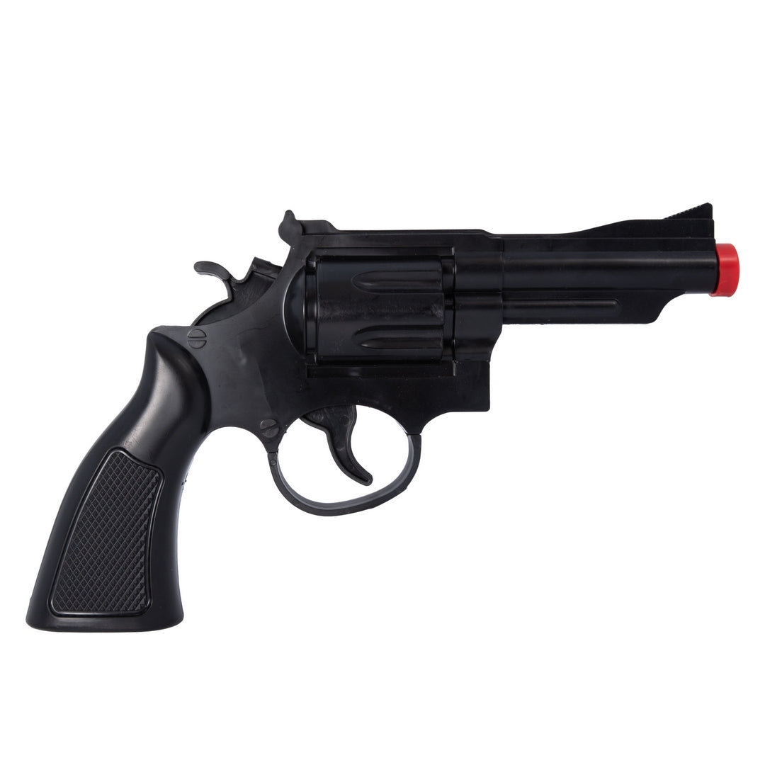 Pistolet De Police / Revolver Noir / Pistolet Revolver Western / La Maison Du Déguisement