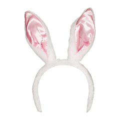 Serre tête lapin Blanc / Oreilles de Lapin Blanc / La Maison du Déguisement