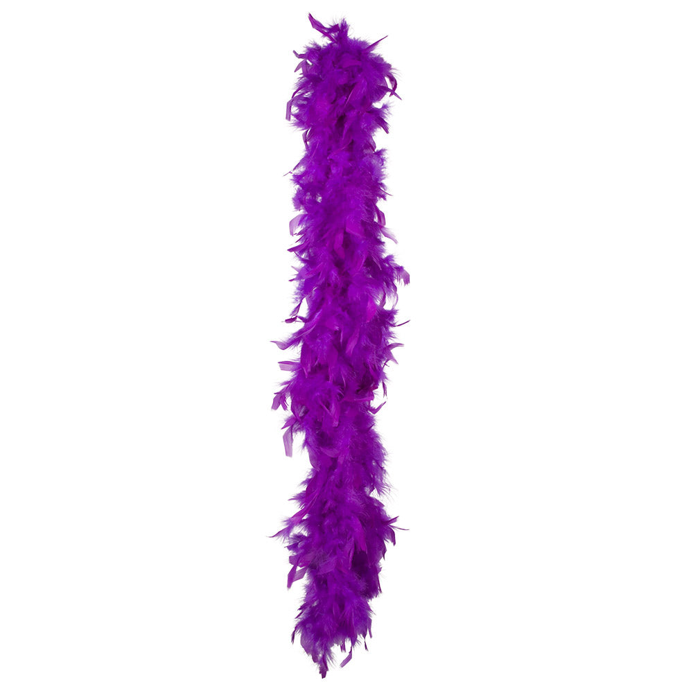 Boa en Plumes Violet / Boa Violet / La Maison Du Déguisement