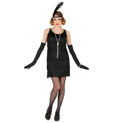 Location Déguisement Charleston Noir BM Adulte / Location Costume Robe Gatsby Femme / La Maison Du Déguisement