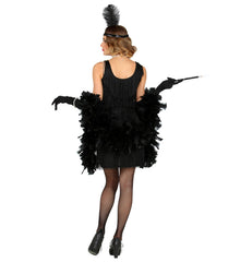 Location Déguisement Charleston Noir BM Adulte / Location Costume Robe Gatsby Femme / La Maison Du Déguisement