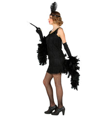 Location Déguisement Charleston Noir BM Adulte / Location Costume Robe Gatsby Femme / La Maison Du Déguisement