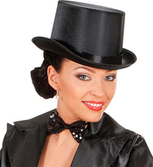 Noeud Papillon paillettes Sequins Noir / Noeud Papillon Noir Brillant / La maison Du Déguisement