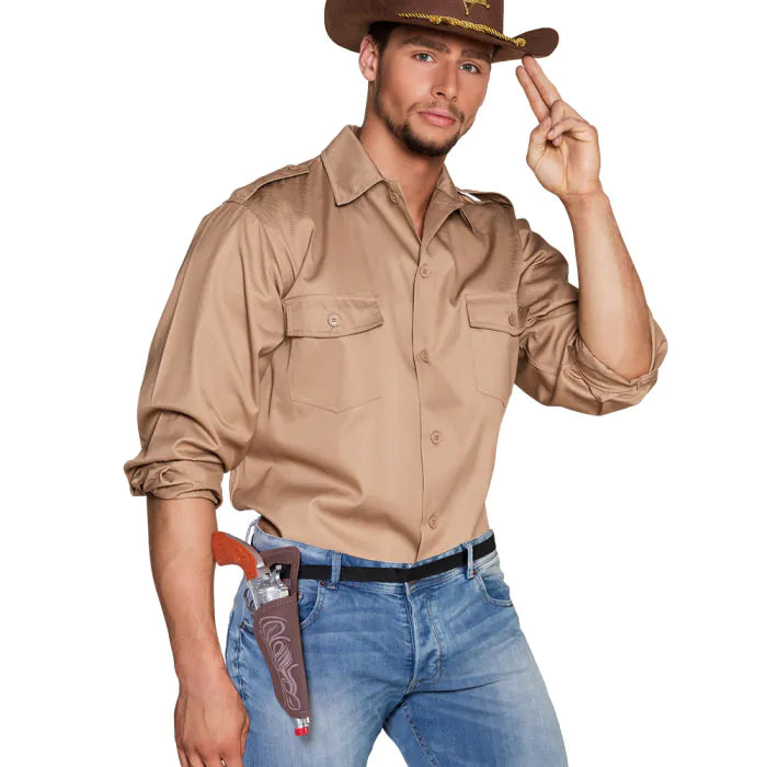 Set Cowboy / Pistolet et Holster de Cowboy / La Maison du Déguisement