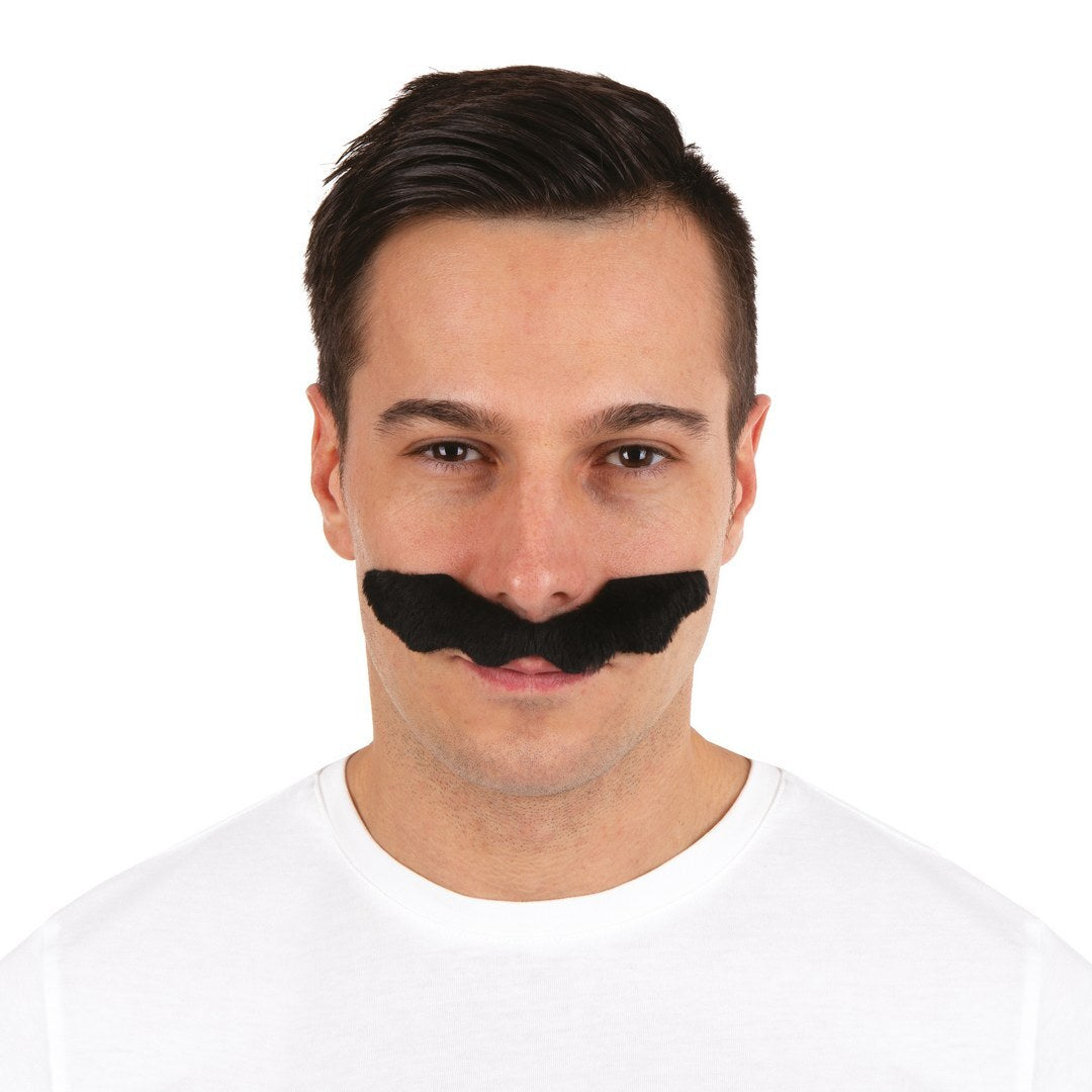 Moustache Plombier Noir / La Maison Du Déguisement