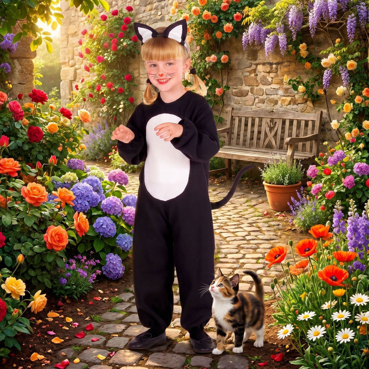 Déguisement Petit Chat Enfant / Costume Petit Chat Enfant / La Maison Du Déguisement
