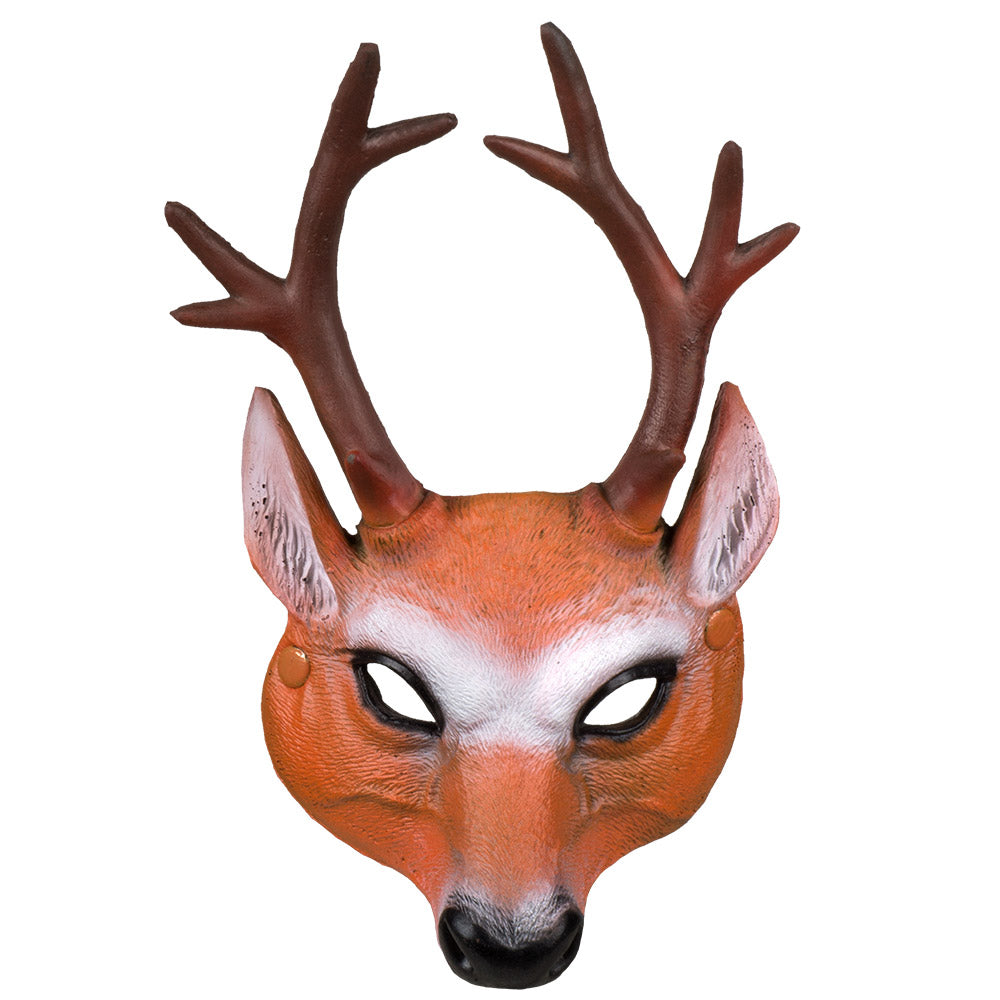 Masque Demi-Visage Cerf en Mousse / Masque Cerf en Mousse / La Maison Du Déguisement