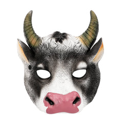 Masque Demi-Visage Vache en Mousse / Masque en Mousse Vache / La Maison du Déguisement