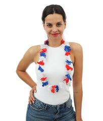 Collier France / Collier Bleu Blanc Rouge / Collier Tricolore / La Maison Du Déguisement