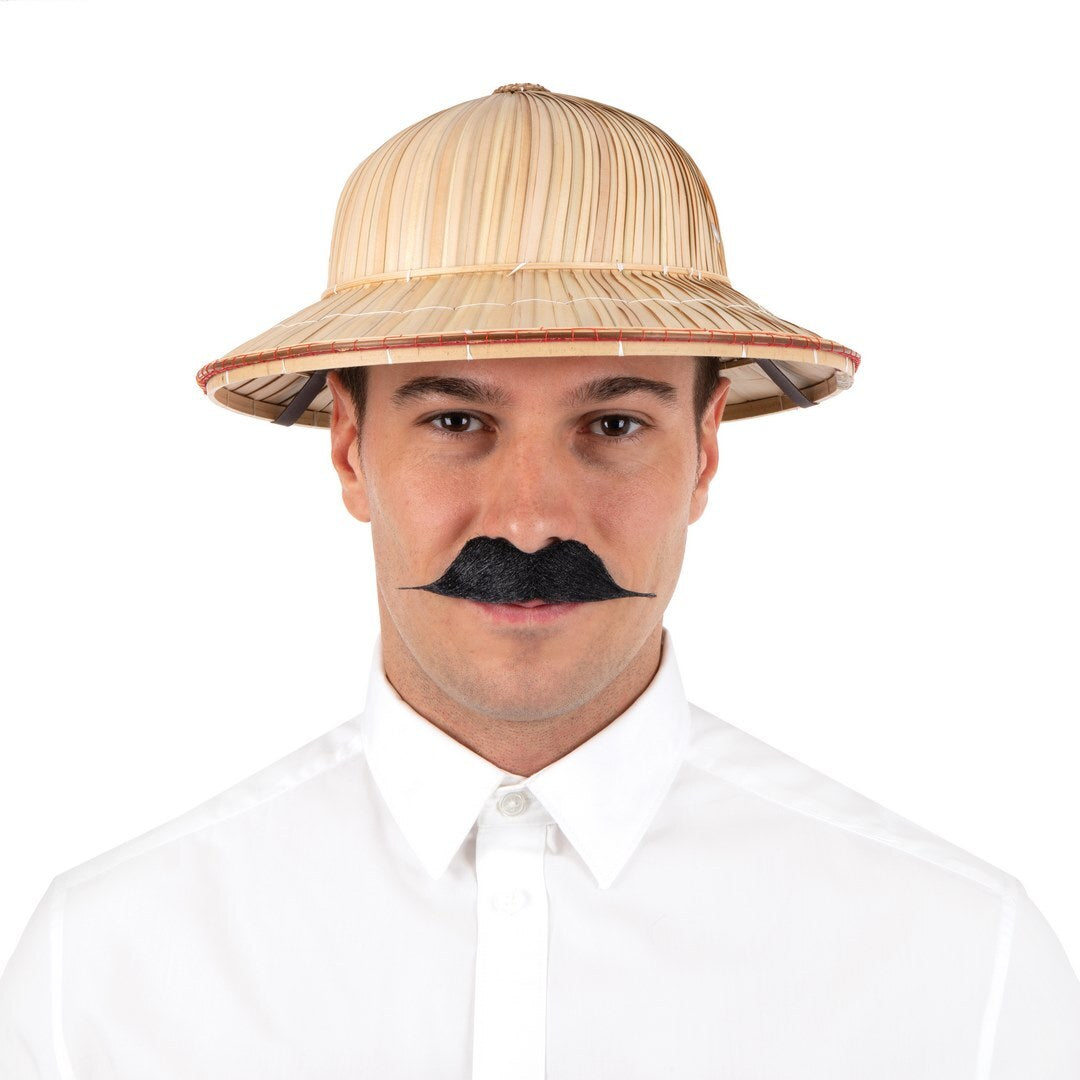Casque Colonial / Casque Colonial aventurier / Chapeau de paille colonial /  La Maison du Déguisement