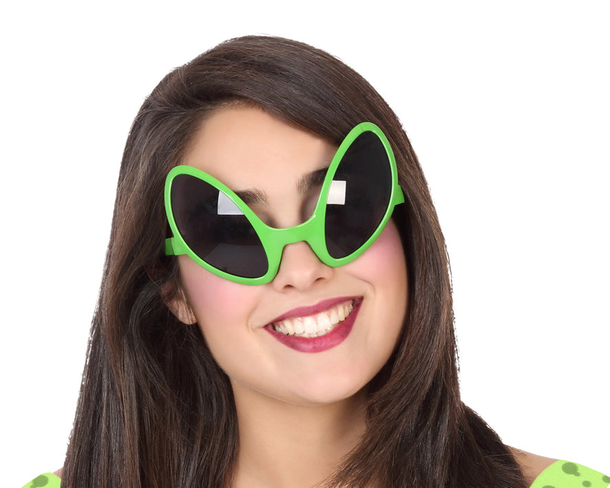 Lunettes Alien Vertes / Lunettes Extra terrestre Vertes / La Maison Du Déguisement