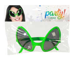 Lunettes Alien Vertes / Lunettes Extra terrestre Vertes / La Maison Du Déguisement