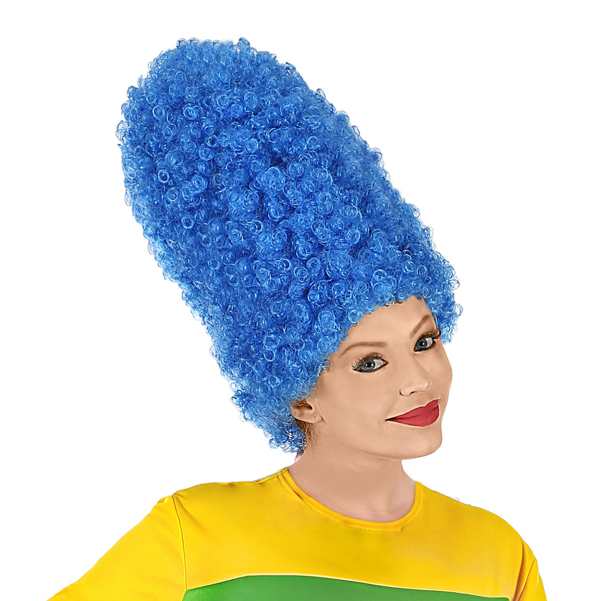 Perruque Cartoon Simpson Bleu / La Maison Du Déguisement