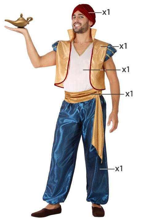 Déguisement Arabe / Costume Sultan, Génie de Aladdin / La Maison Du Déguisement.