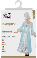 Déguisement Marquise Bleu / Costume Robe Princesse Marquise Bleu / La Maison Du Déguisement