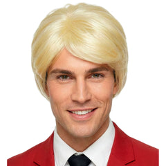 Perruque Claude François / Perruque Blonde Homme / La Maison Du déguisement
