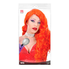 Perruque Jessica Rouge / Perruque Cheveux Long Rouge / La Maison Du Déguisement