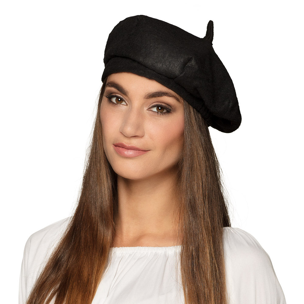 Béret Noir Français / Béret noir / La Maison du Déguisement