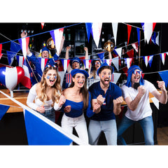 Chapeau Coq France / Coiffe Coq Supporter Bleu Blanc Rouge / La Maison Du déguisement