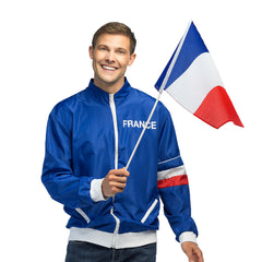 Drapeau à La Main FRANCE / Drapeau France / La Maison Du Déguisement