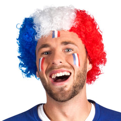 Maquillage Stick France, Bleu Blanc Rouge / Lunettes Tricolore / Stick maquillage Bleu, Blanc, Rouge / La Maison Du Déguisement