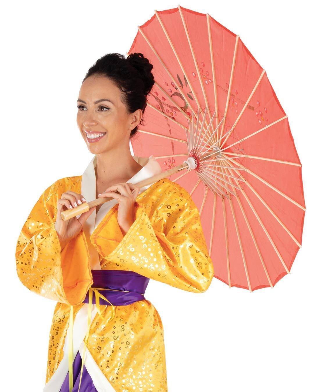 Ombrelle Japonaise en Tissu / Ombrelle chinoise / La Maison Du Déguisement