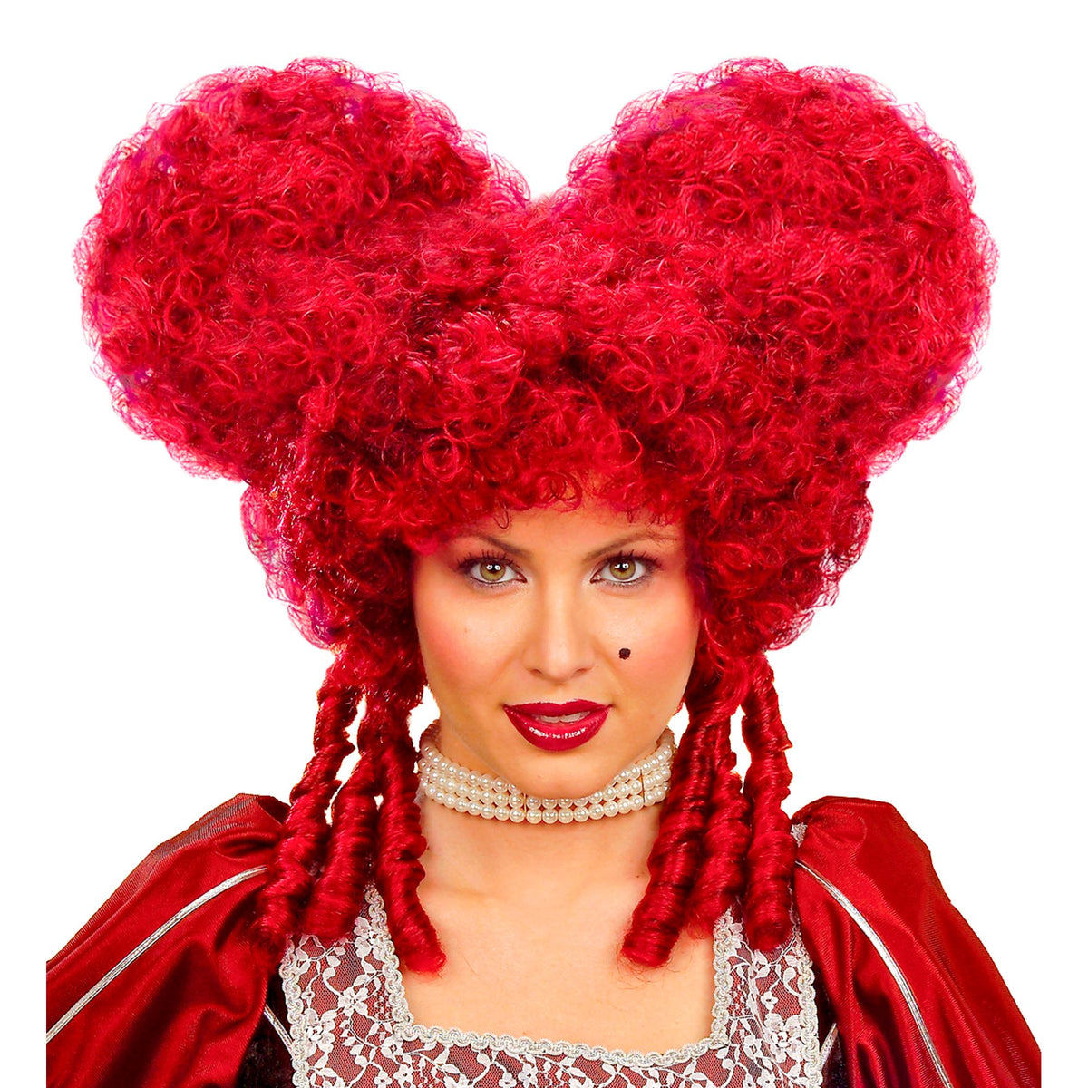 Perruque Marquise Baroque Rousse / Perruque Reine De Coeur Rouge / Perruque Marie-Antoinette / La Maison Du Déguisement