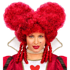 Perruque Marquise Baroque Rousse / Perruque Reine De Coeur Rouge / Perruque Marie-Antoinette / La Maison Du Déguisement
