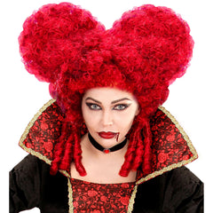 Perruque Marquise Baroque Rousse / Perruque Reine De Coeur Rouge / Perruque Marie-Antoinette / La Maison Du Déguisement