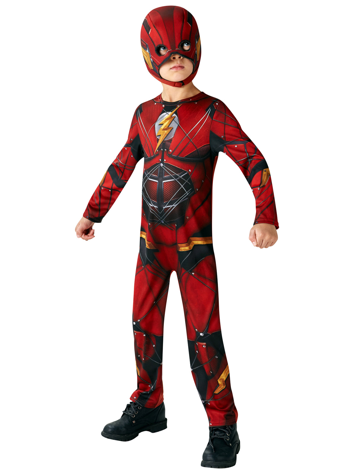 Déguisement classique Flash Justice League Enfant / Costume Super héros Flash Luxe Enfant : La Maison Du Déguisement