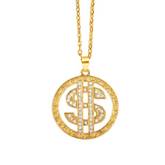 Collier Dollar Gems | Accessoire Bling-Bling & Hip-Hop | La Maison du Déguisement