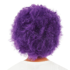 Perruque Afro Jimmy Violet / Perruque Afro Groove Violet / La Maison du Déguisement