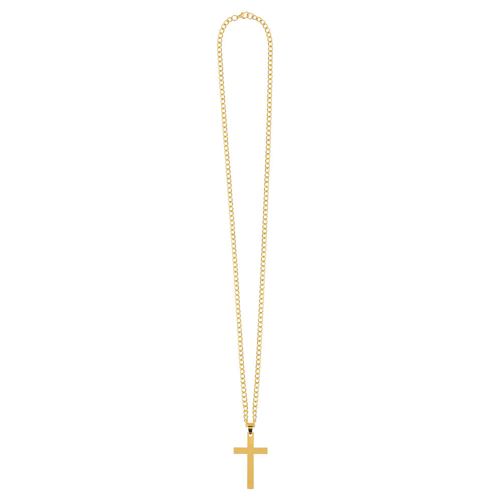 Collier Croix Métal / La Maison Du Déguisement