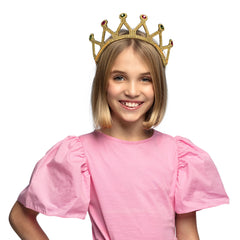 Couronne Louisa Dorée / Mini Diadème de Princesse Or / Couronne Amy /  La Maison Du Déguisement