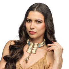 Collier Indien / Collier Indienne / Collier Native / La Maison Du Déguisement