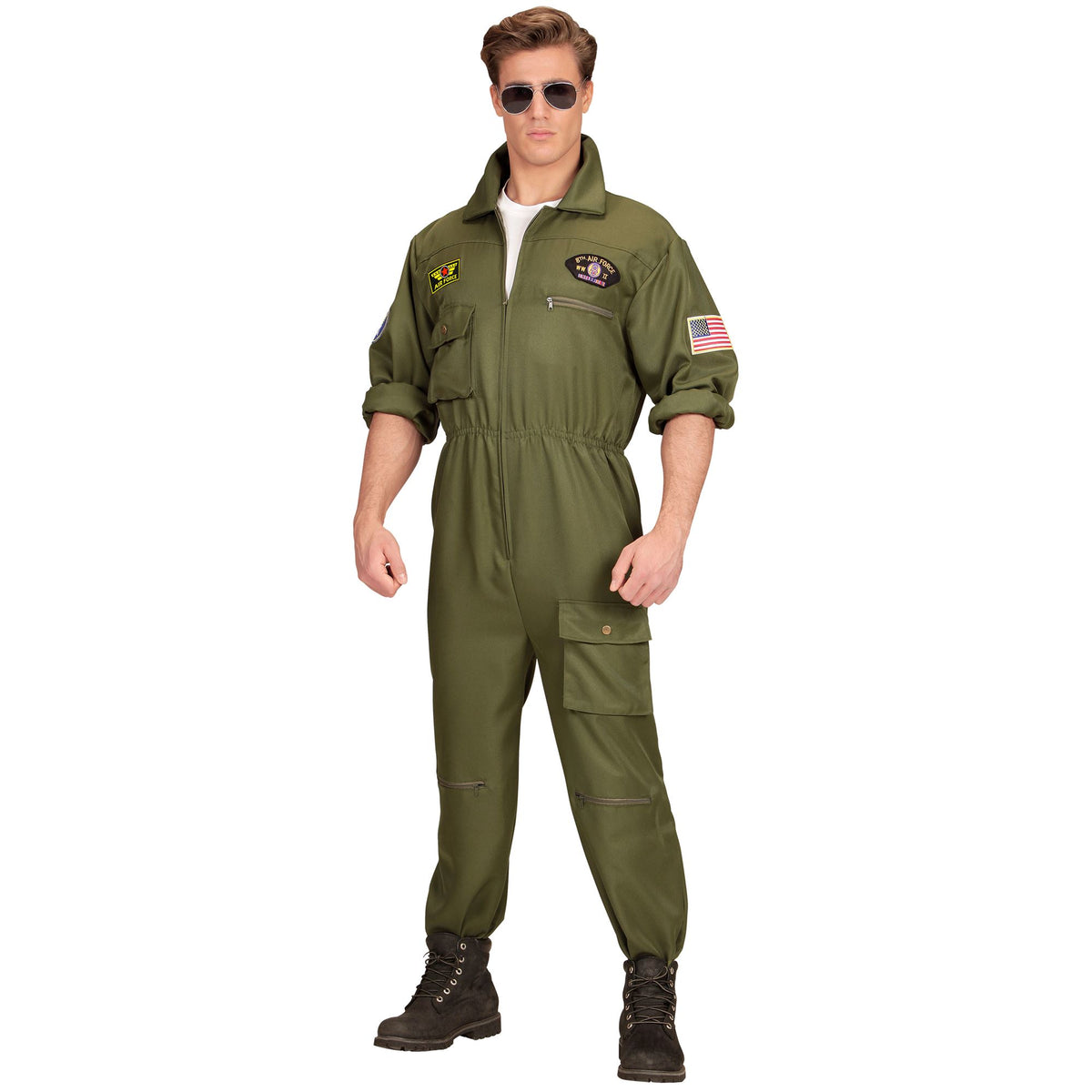 Déguisement Pilote de Chasse / Costume Aviateur / Costume Top Gun / La Maison Du Déguisement