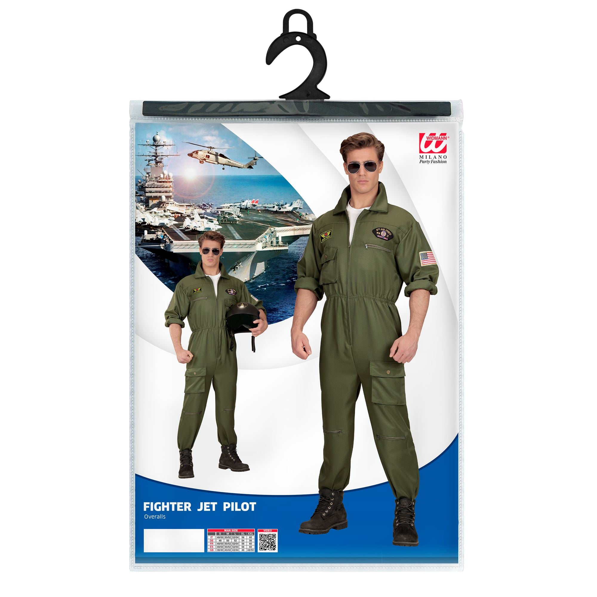 Déguisement Pilote de Chasse / Costume Aviateur / Costume Top Gun / La Maison Du Déguisement