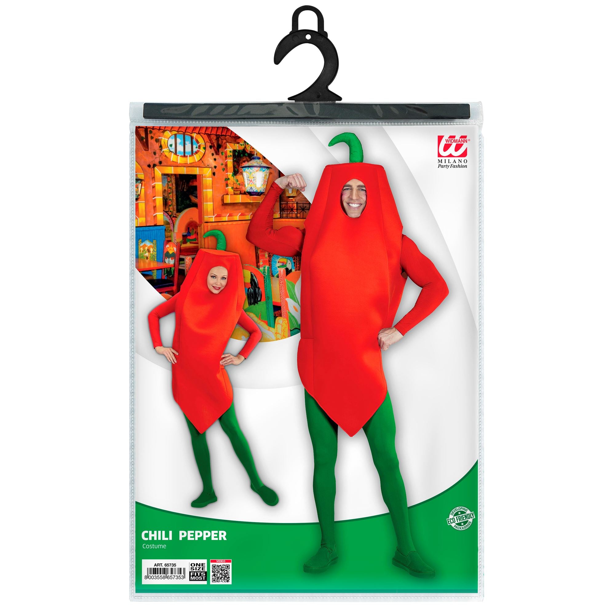 Déguisement Piment Homme / Costume Piment Homme / La Maison Du Déguisement