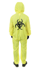 Déguisement combinaison Danger Biologique Adulte / Costume Toxique jaune / La Maison du Déguisement