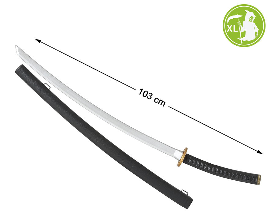 Epée Ninja Luxe / Sabre Samouraï Luxe / Katana Japonais 103 cm Avec Fourreau / La Maison Du Déguisement